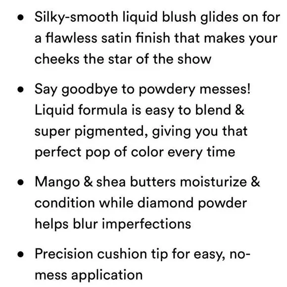 🌻 Tarte Satin Fuchsia Blush Tape Liquid Blush New FullSz - Picture 8 of 10